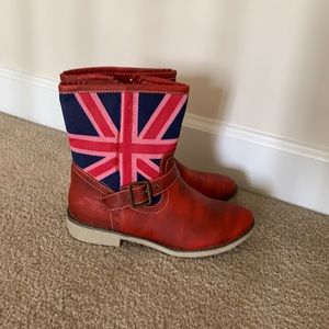 Brit Red Boots
